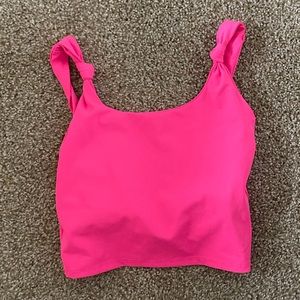 Five dance wear crop top. Hot pink. XS
